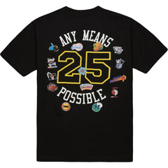 x NBA x AMP T-Shirt Black - NBA