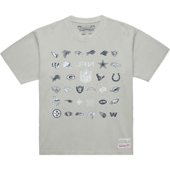 x NFL x Lil Wayne Carter VI T-Shirt Gray | Mitchell & Ness