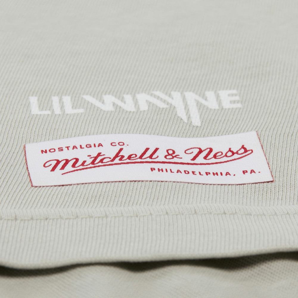 x NFL x Lil Wayne Carter VI T-Shirt Gray | Mitchell & Ness