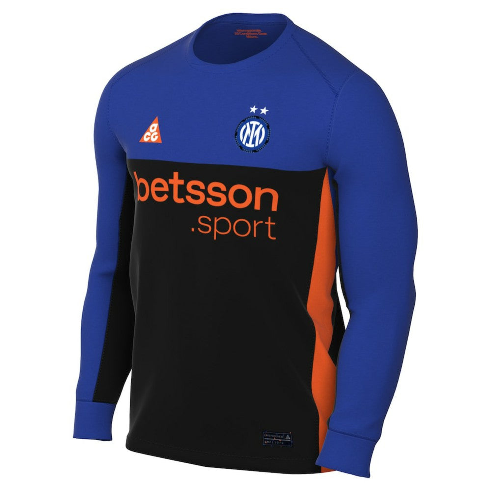 Inter Milan 2025/26 Stadium Replica Long Sleeve Jersey Blue | Nike discount