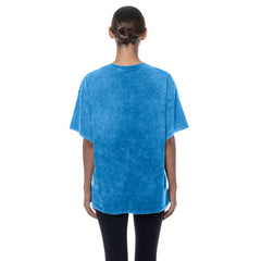 Detroit Lions New Era Women's Throwback Oversized T-Shirt Blue | NFL