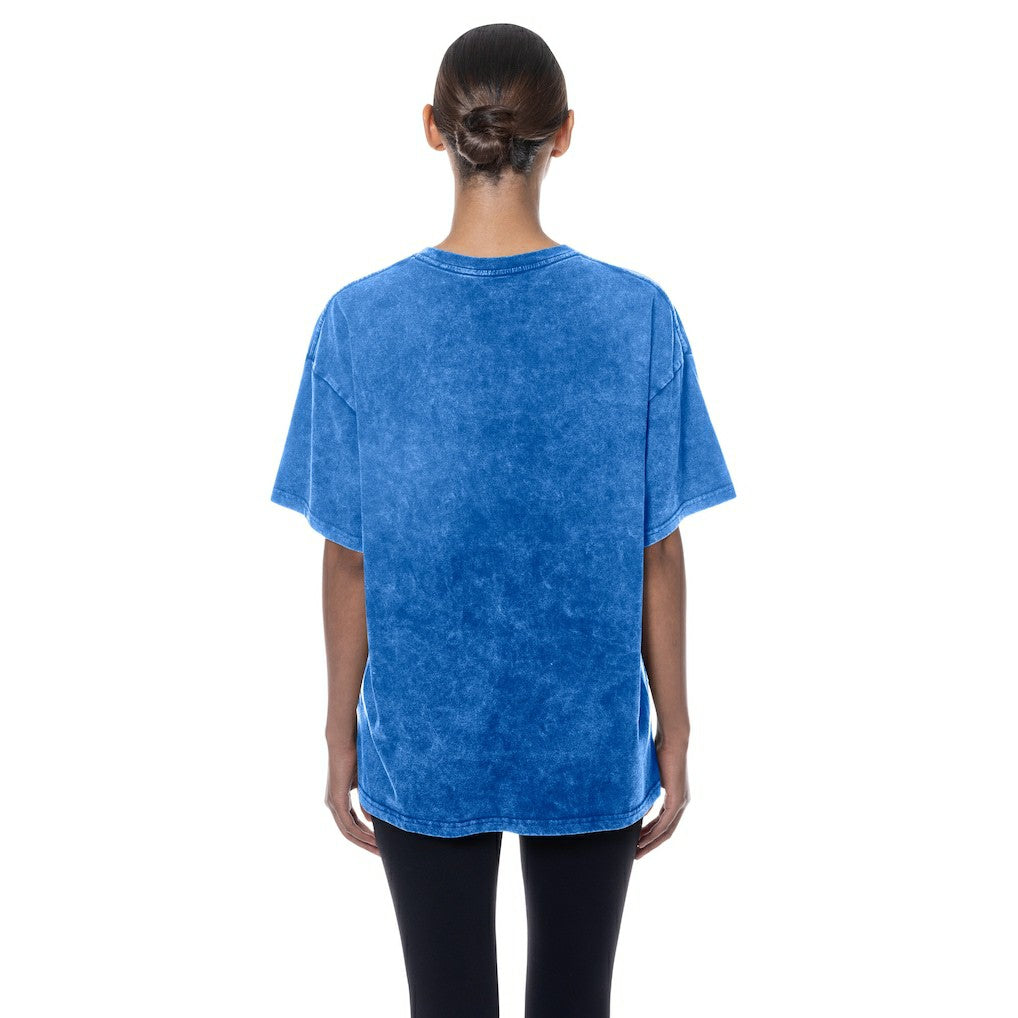 Buffalo Bills New Era Women's Throwback Oversized T-Shirt Royal | NFL
