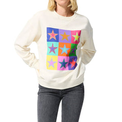 Dallas Cowboys Terez Unisex Technicolor Crewneck Sweatshirt White | NFL