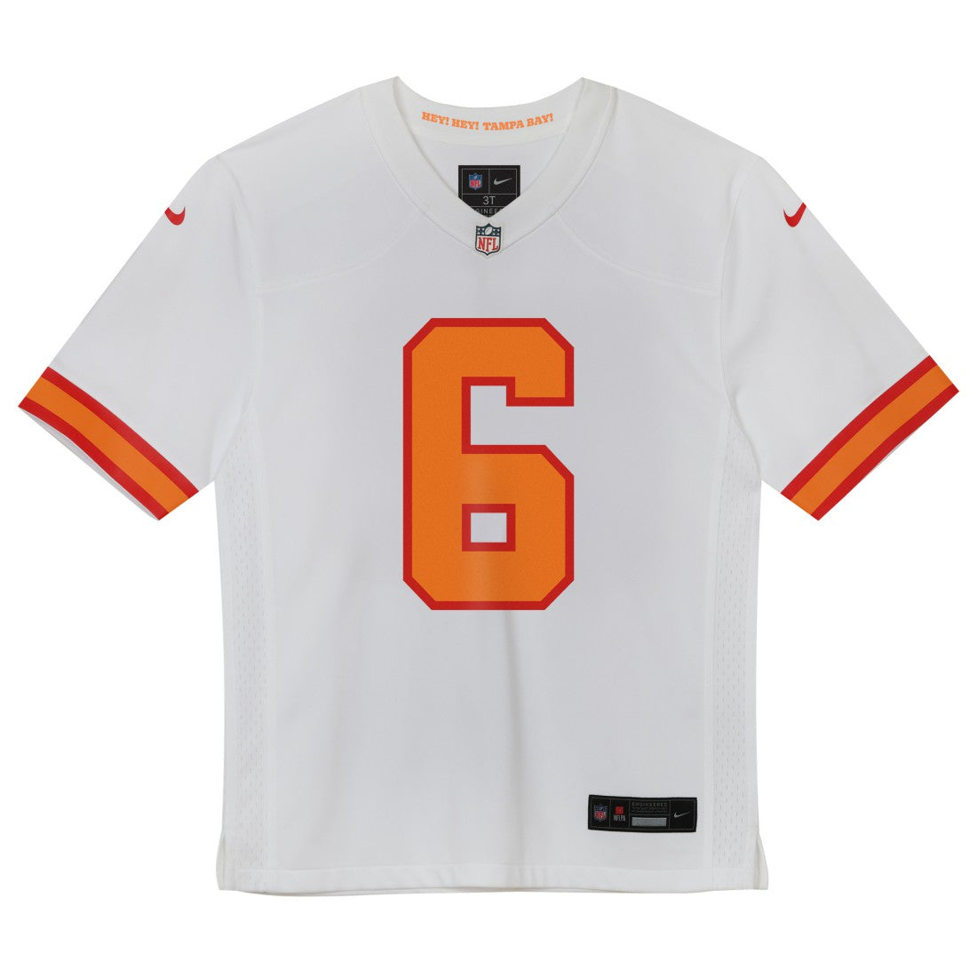 Baker Mayfield '76 Tampa Bay Buccaneers Preschool Game Jersey White | NFL