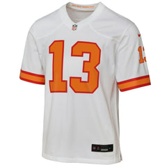 Mike Evans '76 Tampa Bay Buccaneers Youth Game Jersey White | NFL
