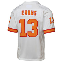 Mike Evans '76 Tampa Bay Buccaneers Youth Game Jersey White | NFL