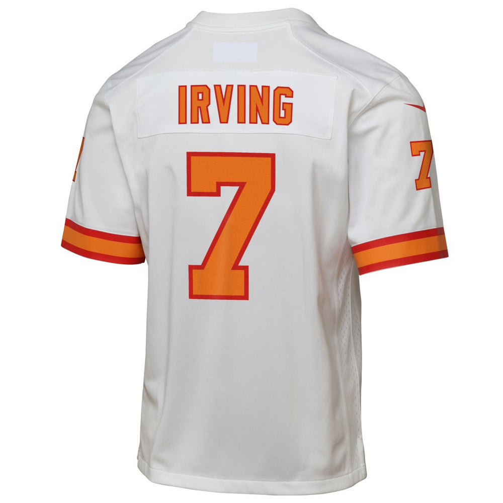Bucky Irving '76 Tampa Bay Buccaneers Youth Game Jersey White | NFL