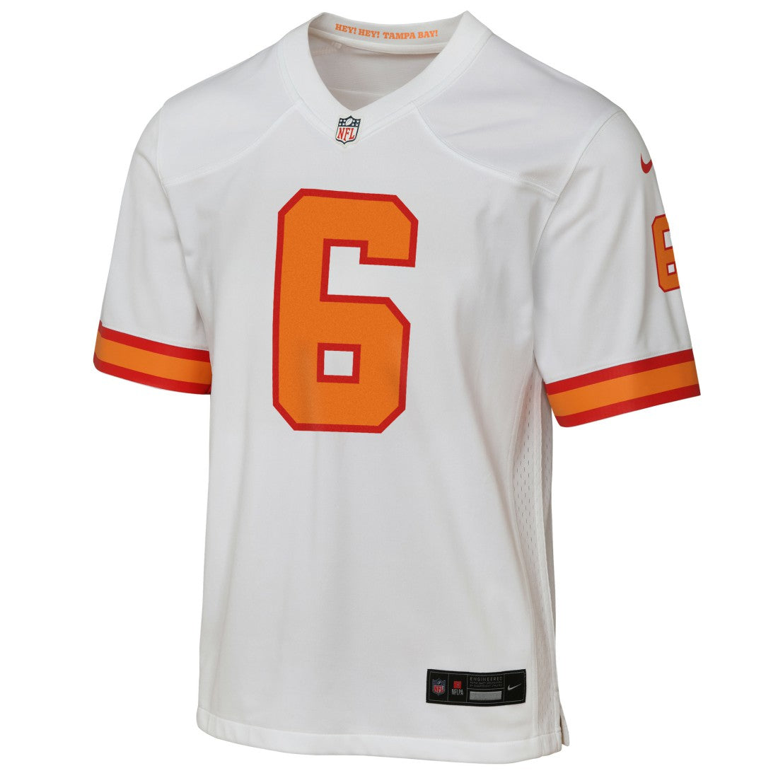 Baker Mayfield '76 Tampa Bay Buccaneers Youth Game Jersey White | NFL