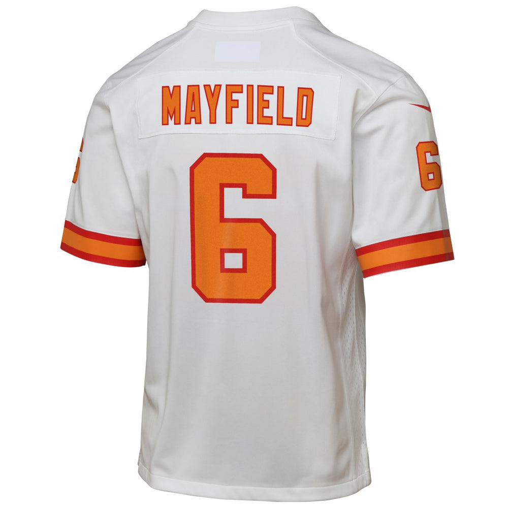 Baker Mayfield '76 Tampa Bay Buccaneers Youth Game Jersey White | NFL