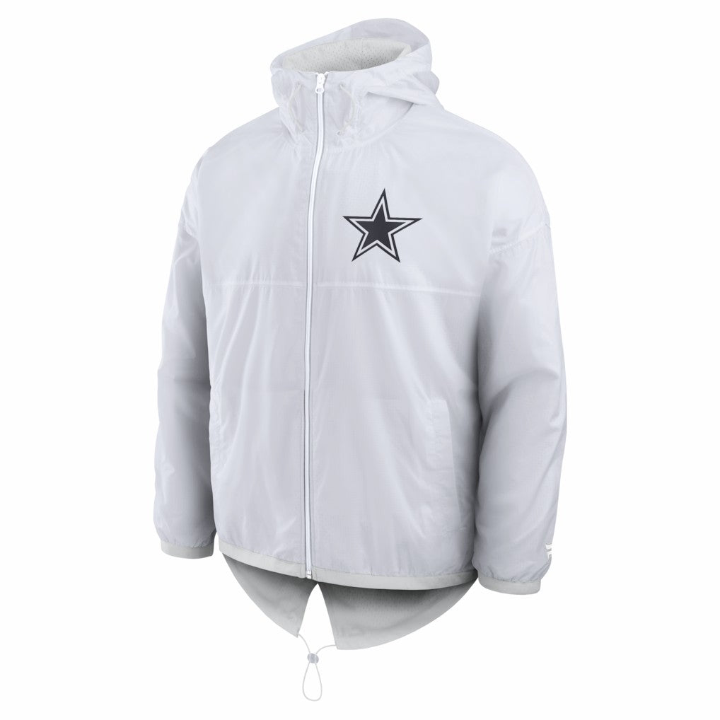 Dallas Cowboys Type Play Down Full-Zip Jacket White | Fanatics