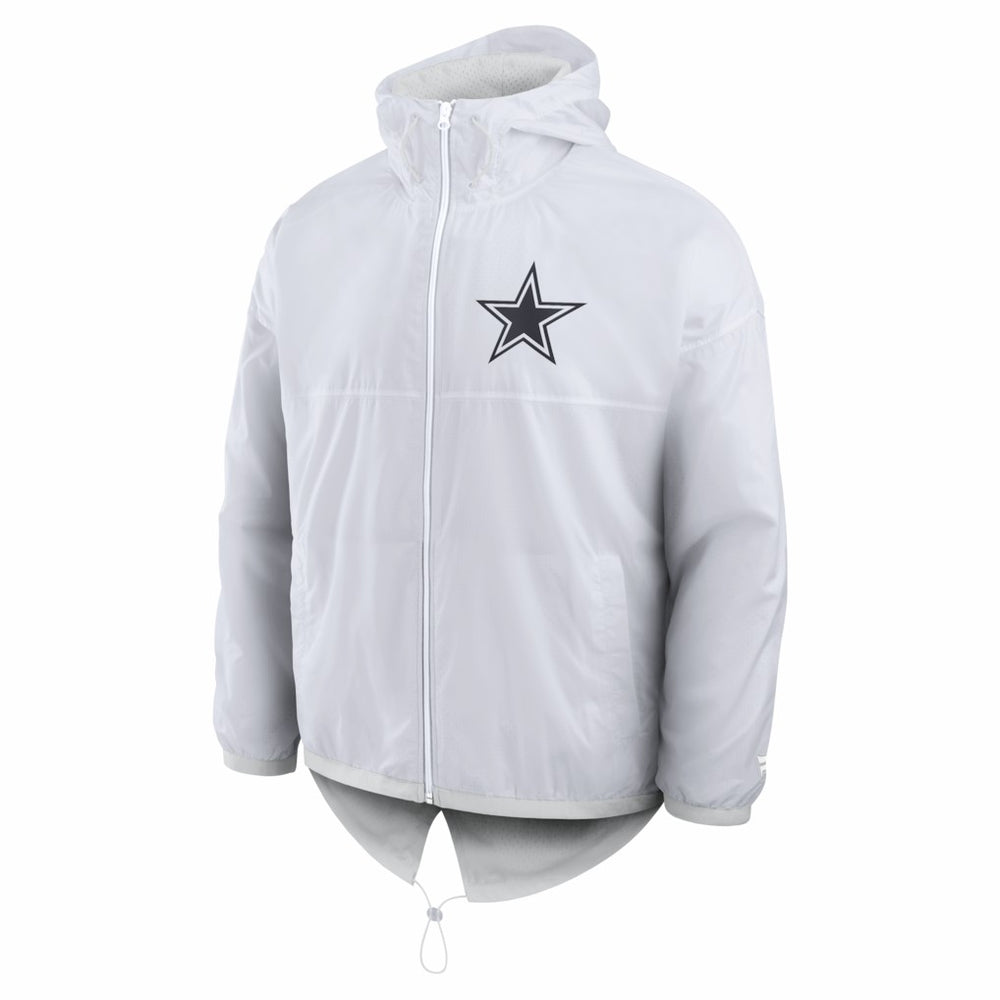 Dallas Cowboys Type Play Down Full-Zip Jacket White | Fanatics