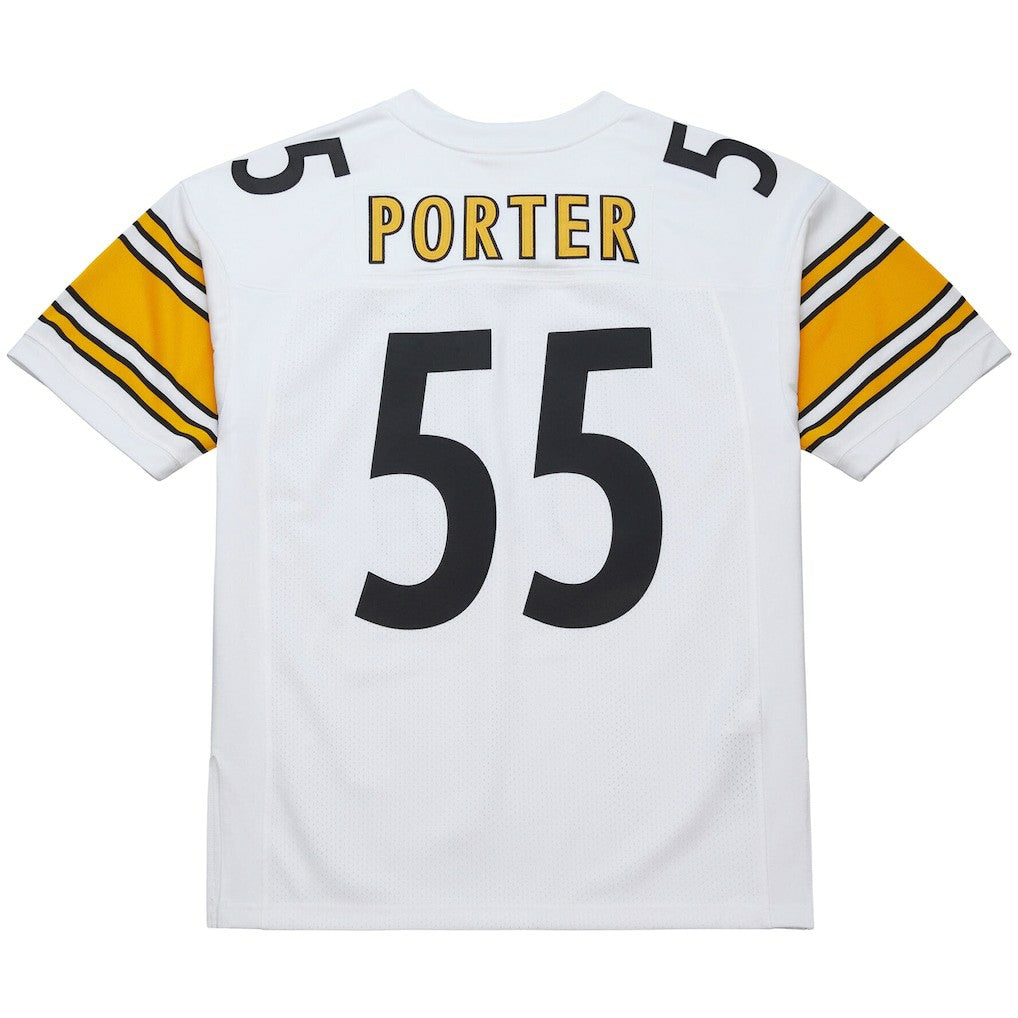 Joey Porter Pittsburgh Steelers 2005 Authentic Throwback Retired Player Jersey White | Mitchell & Ness