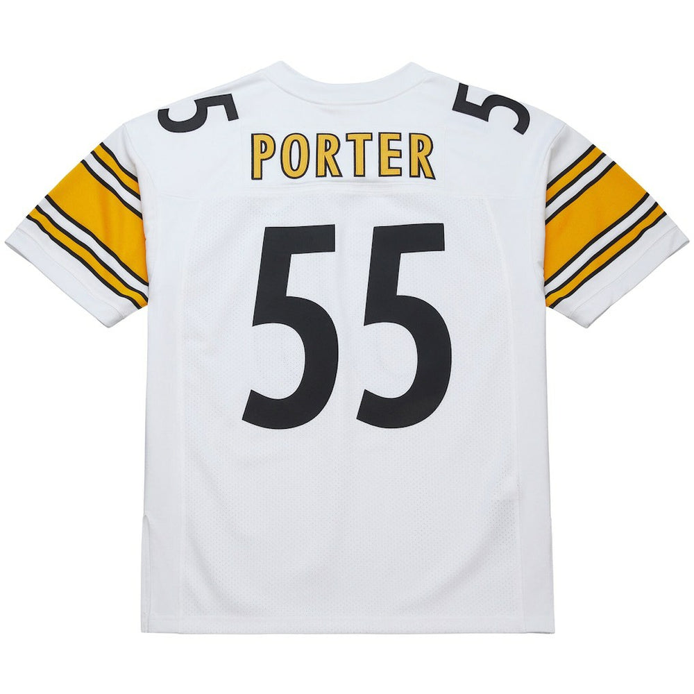 Joey Porter Pittsburgh Steelers 2005 Authentic Throwback Retired Player Jersey White | Mitchell & Ness