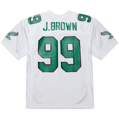 Jerome Brown Philadelphia Eagles 1991 Authentic Throwback Retired Player Jersey White | Mitchell & Ness