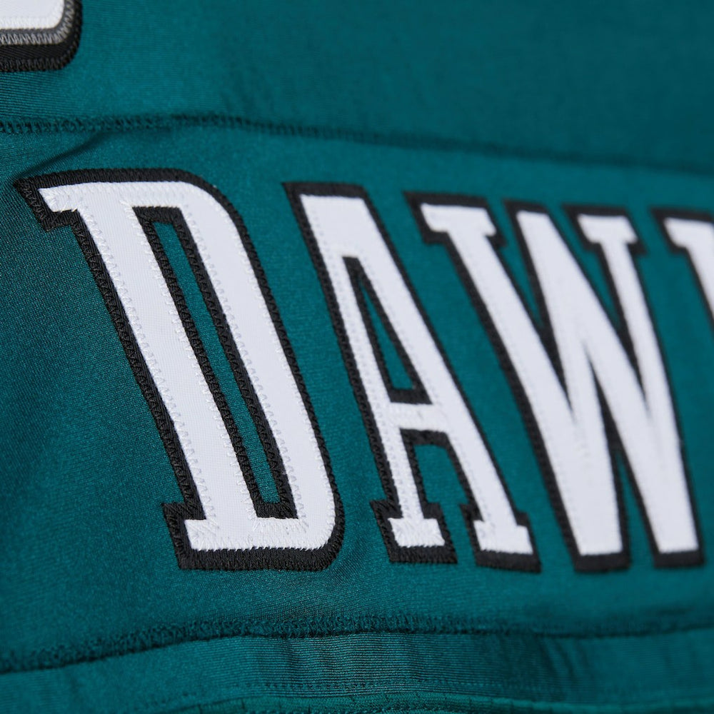 Brian Dawkins Philadelphia Eagles 2007 Authentic Throwback Retired Player Jersey Green | Mitchell & Ness