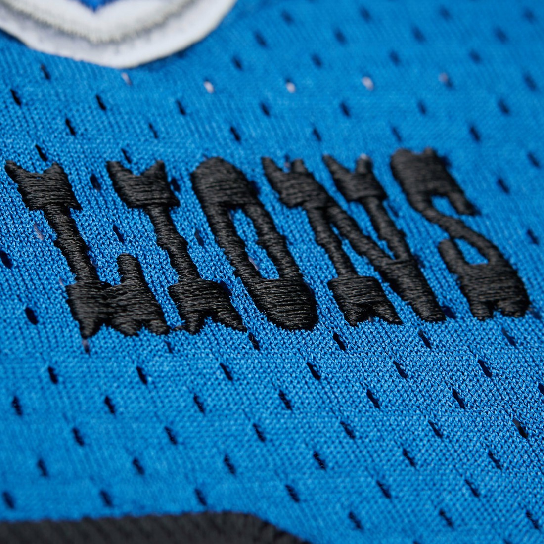 Calvin Johnson Detroit Lions 2007 Authentic Throwback Retired Player Jersey Blue | Mitchell & Ness