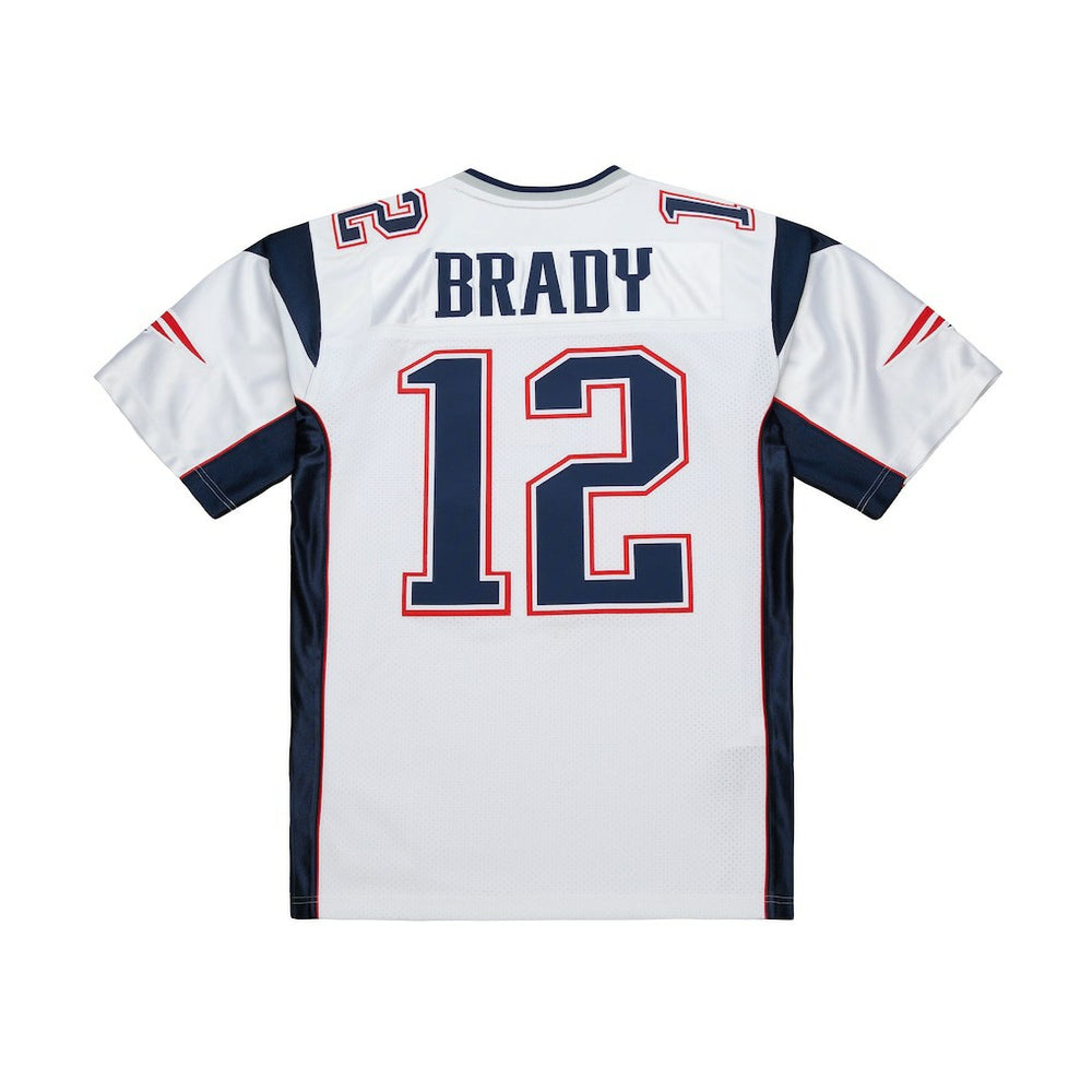 Tom Brady New England Patriots 2000 Authentic Jersey White | Mitchell & Ness
