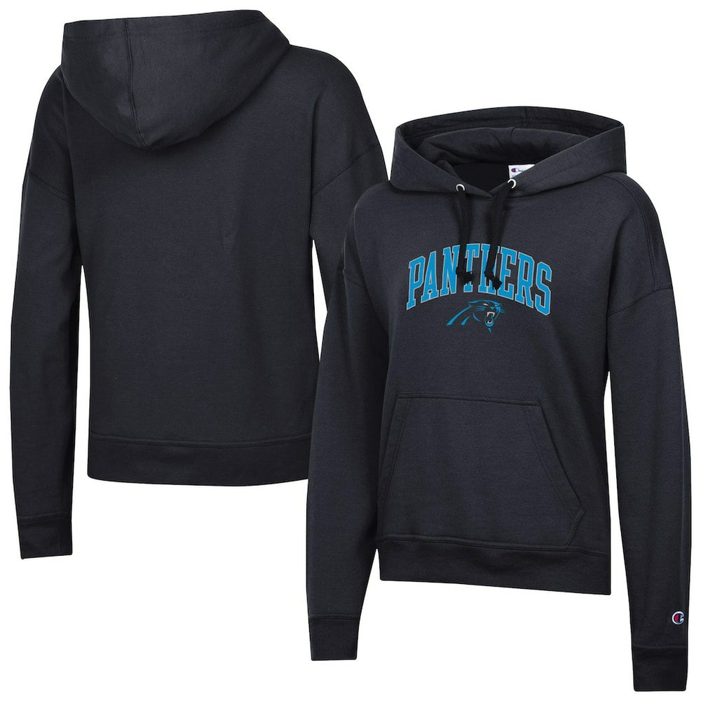 Carolina Panthers Champion Women's Powerblend Hoodie Black | NFL