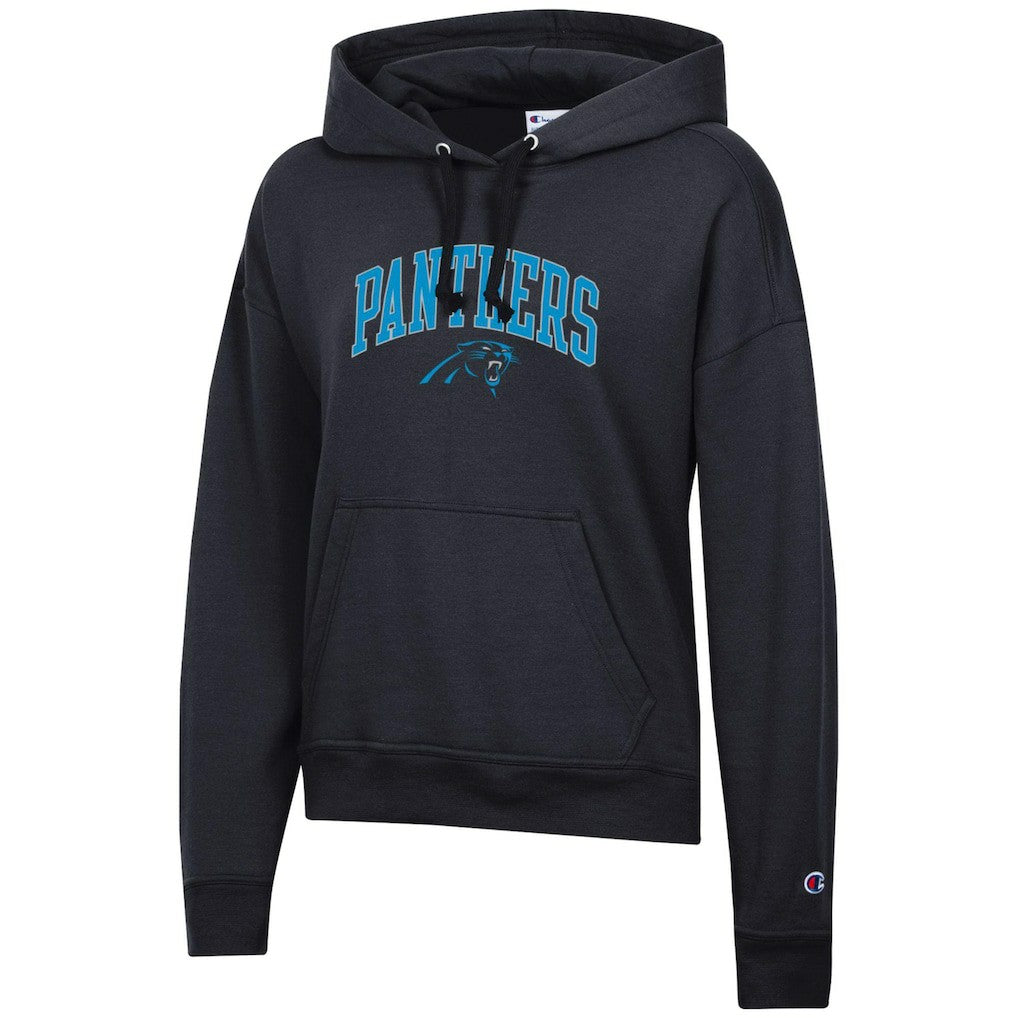 Carolina Panthers Champion Women's Powerblend Hoodie Black | NFL