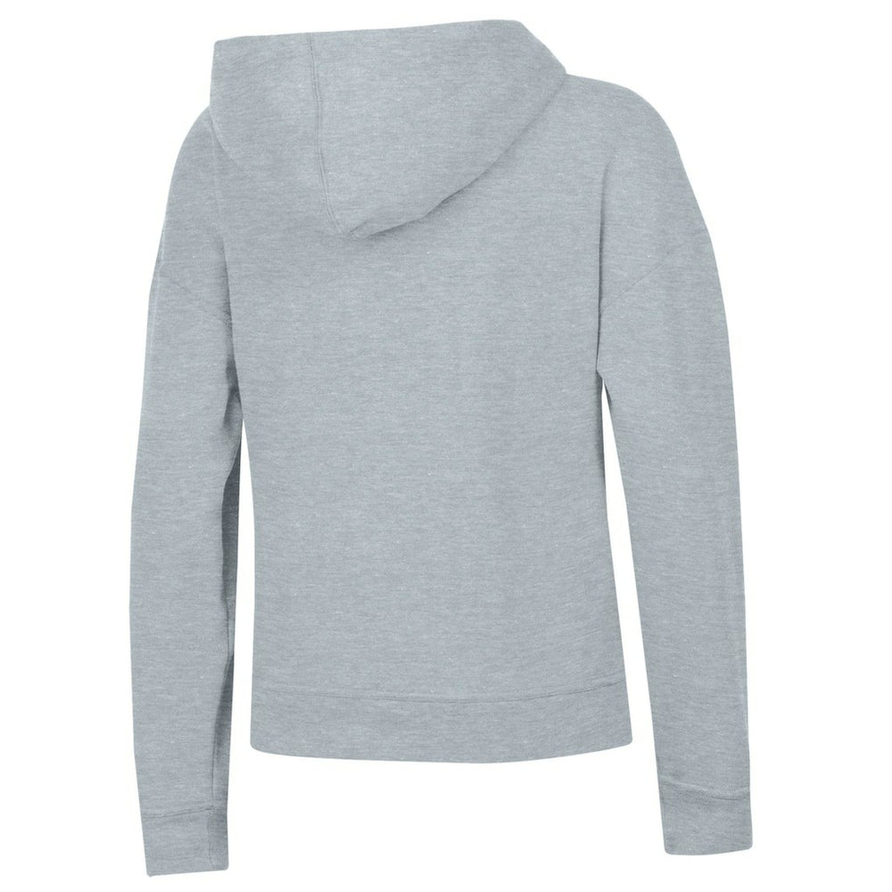Denver Broncos Champion Women's Powerblend Hoodie Heather Gray | NFL