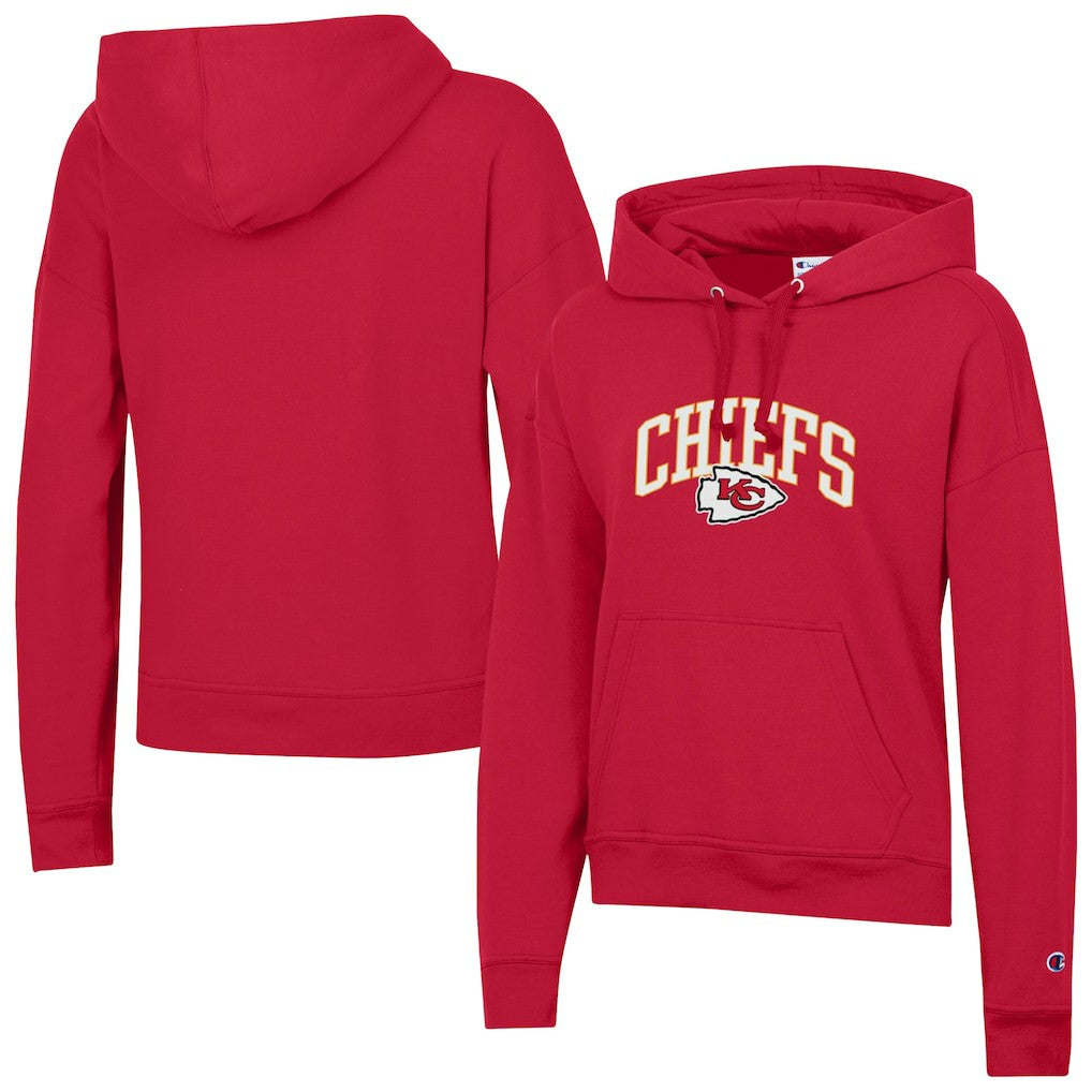 Kansas City Chiefs Champion Women's Powerblend Hoodie Red | NFL