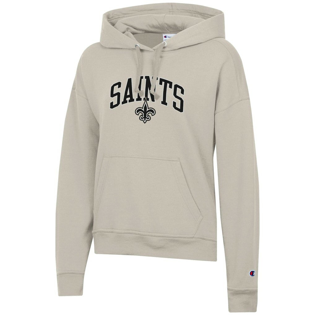 New Orleans Saints Champion Women's Powerblend Hoodie Natural | NFL