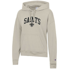 New Orleans Saints Champion Women's Powerblend Hoodie Natural | NFL