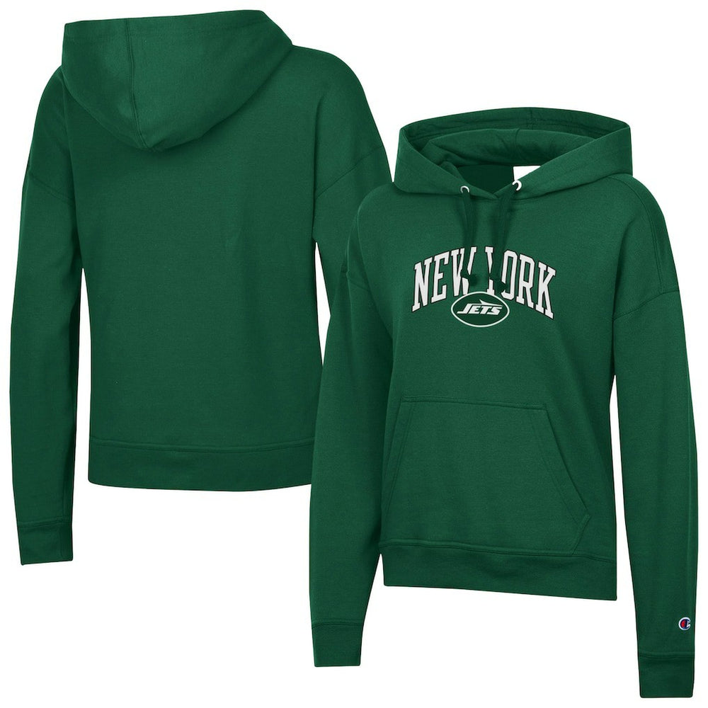 New York Jets Champion Women's Powerblend Hoodie Green | NFL