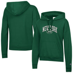 New York Jets Champion Women's Powerblend Hoodie Green | NFL