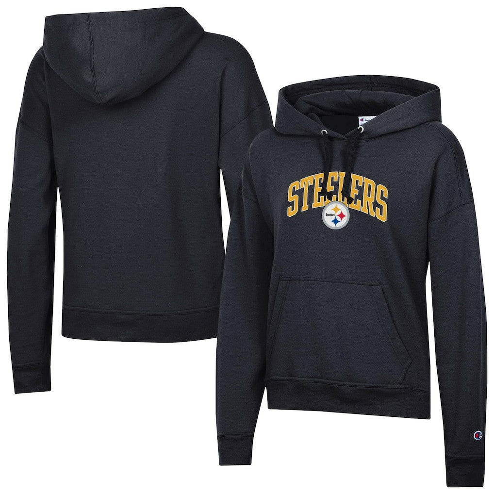 Pittsburgh Steelers Champion Women's Powerblend Hoodie Black | NFL