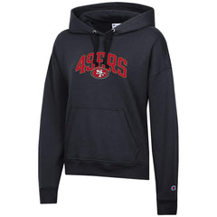 San Francisco 49ers Champion Women's Powerblend Hoodie Black | NFL