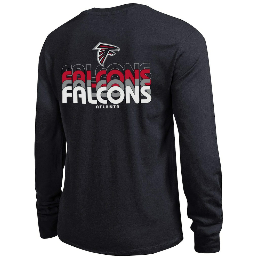 Atlanta Falcons Champion Women's Core Long-Sleeve T-Shirt Black | NFL