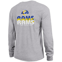 Los Angeles Rams Champion Women's Core Long-Sleeve T-Shirt Heather Gray | NFL
