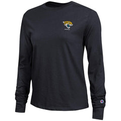 Jacksonville Jaguars Champion Women's Core Long-Sleeve T-Shirt Black | NFL