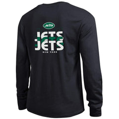 New York Jets Champion Women's Core Long-Sleeve T-Shirt Black | NFL