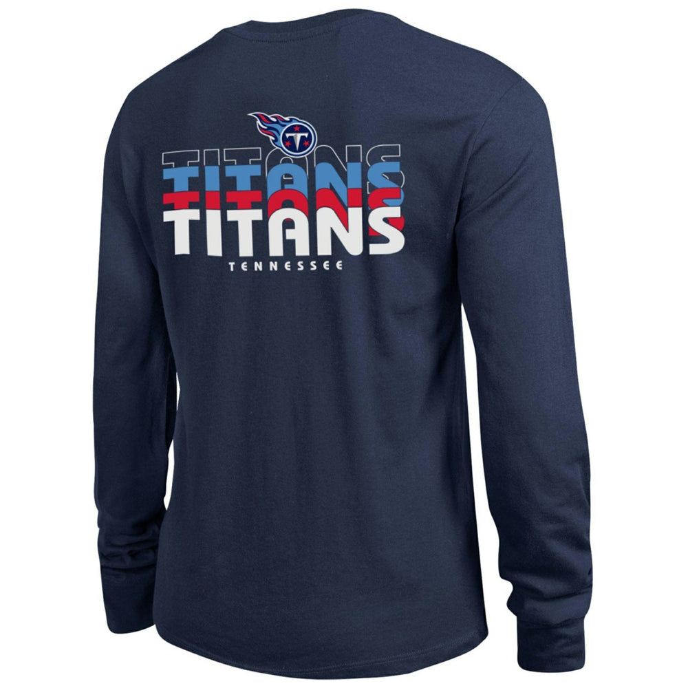 Tennessee Titans Champion Women's Core Long-Sleeve T-Shirt Navy | NFL