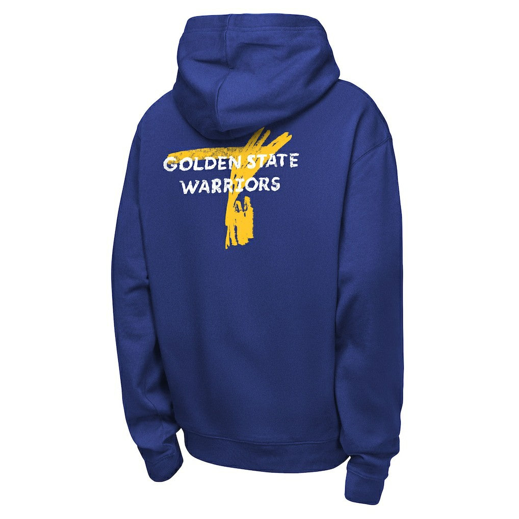 Golden State Warriors Youth Courtside Club Premiere Hoodie Royal - NBA