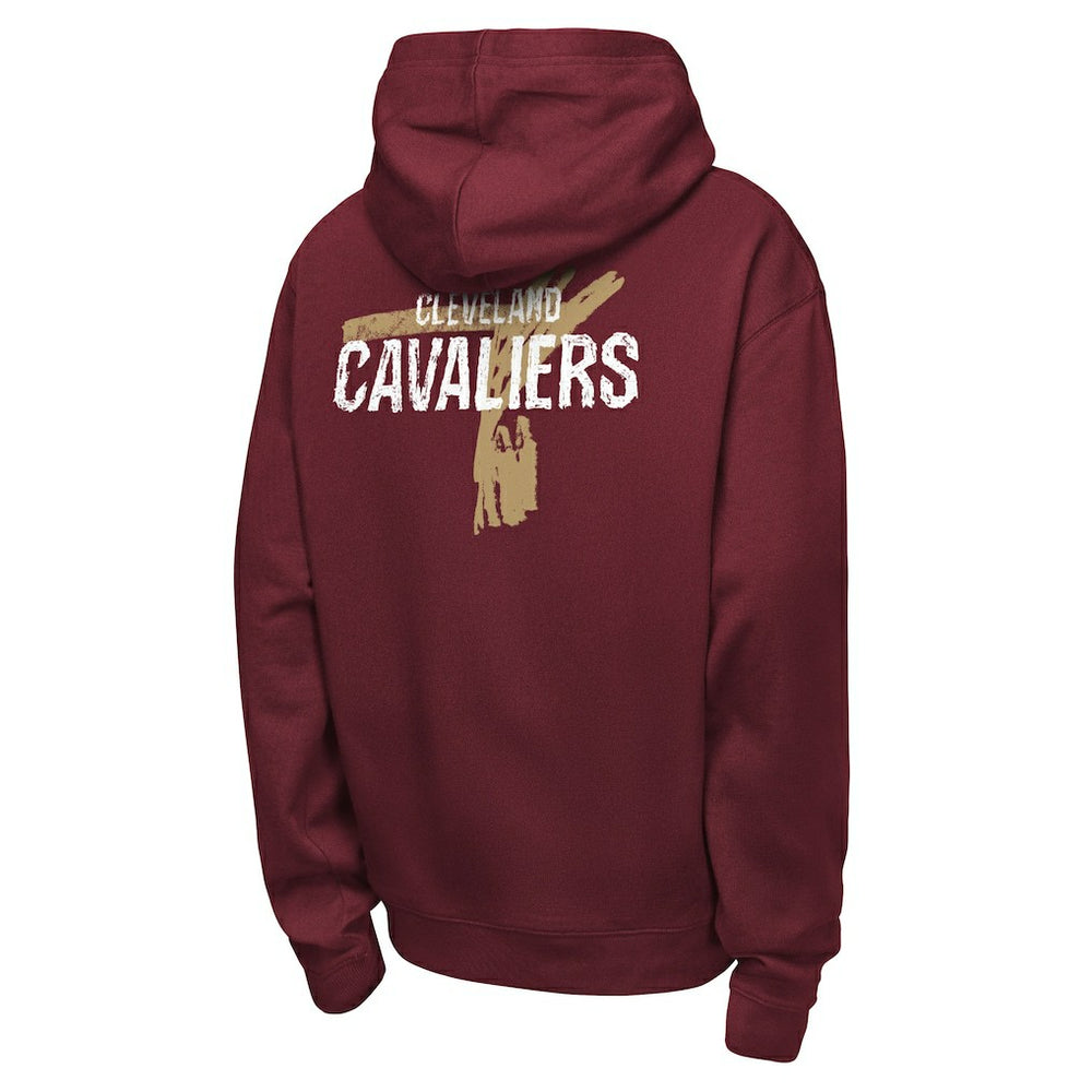 Cleveland Cavaliers Youth Courtside Club Premiere Hoodie Wine - NBA