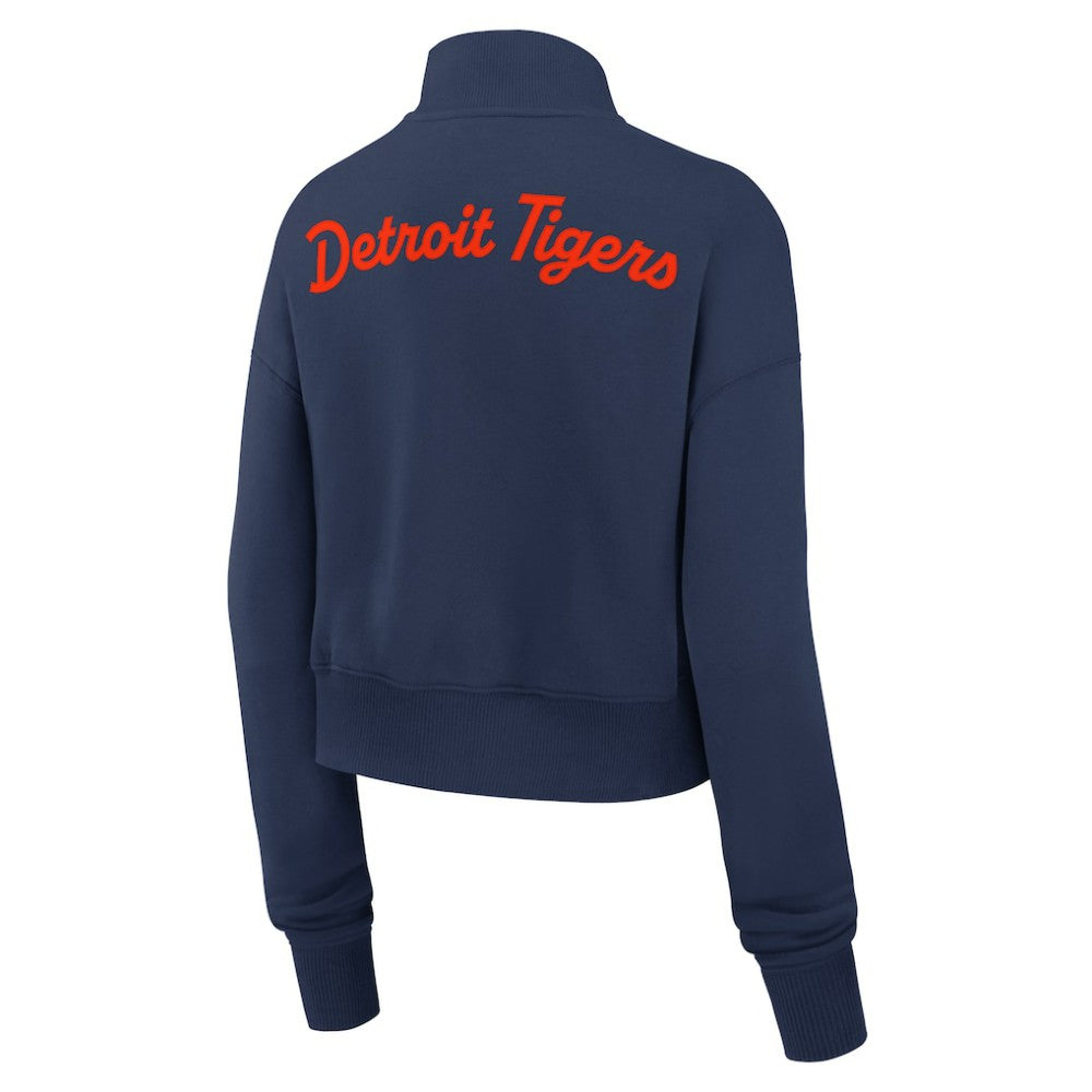 Detroit Tigers Nike Women's Primetime Phoenix Fleece Half-Zip Sweatshirt - MLB