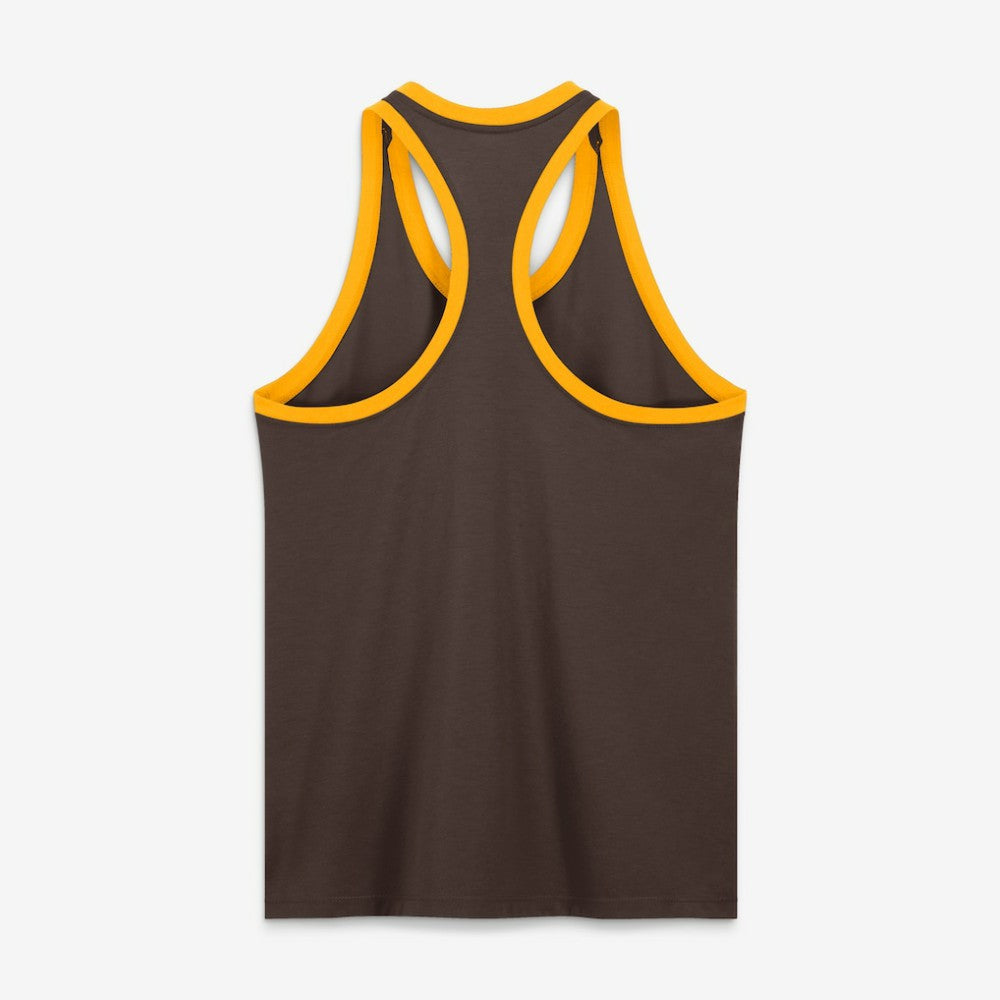 San Diego Padres Nike Women's Tri-Blend Dri-FIT Racerback Tank Top - MLB