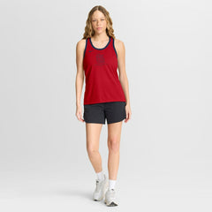 St. Louis Cardinals Nike Women's Tri-Blend Dri-FIT Racerback Tank Top - MLB