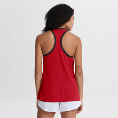Cincinnati Reds Nike Women's Tri-Blend Dri-FIT Racerback Tank Top - MLB