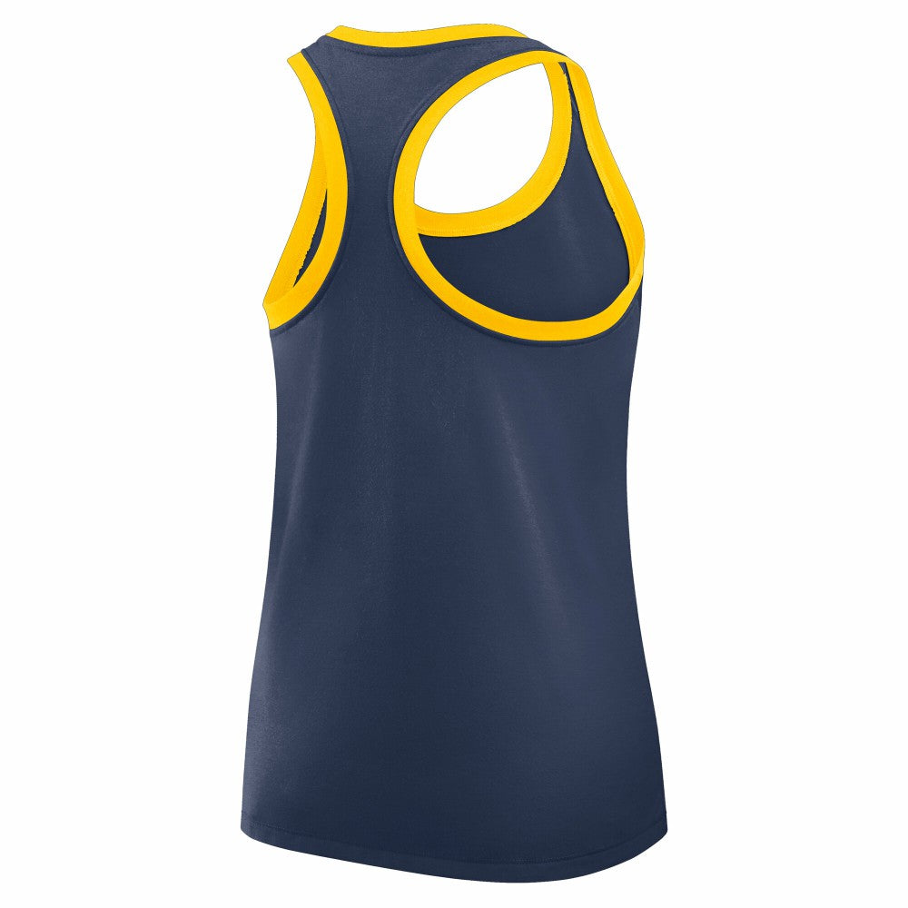 Milwaukee Brewers Nike Women's Tri-Blend Dri-FIT Racerback Tank Top - MLB