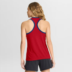 Texas Rangers Nike Women's Tri-Blend Dri-FIT Racerback Tank Top - MLB