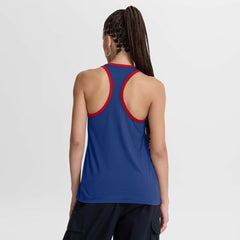 Philadelphia Phillies Nike Women's Tri-Blend Dri-FIT Racerback Tank Top - MLB