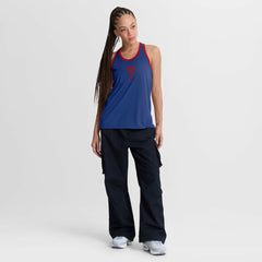 Philadelphia Phillies Nike Women's Tri-Blend Dri-FIT Racerback Tank Top - MLB
