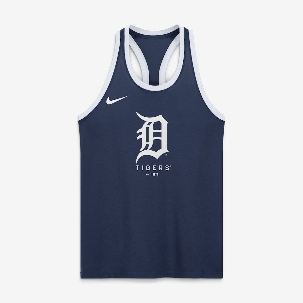 Detroit Tigers Nike Women's Tri-Blend Dri-FIT Racerback Tank Top - MLB
