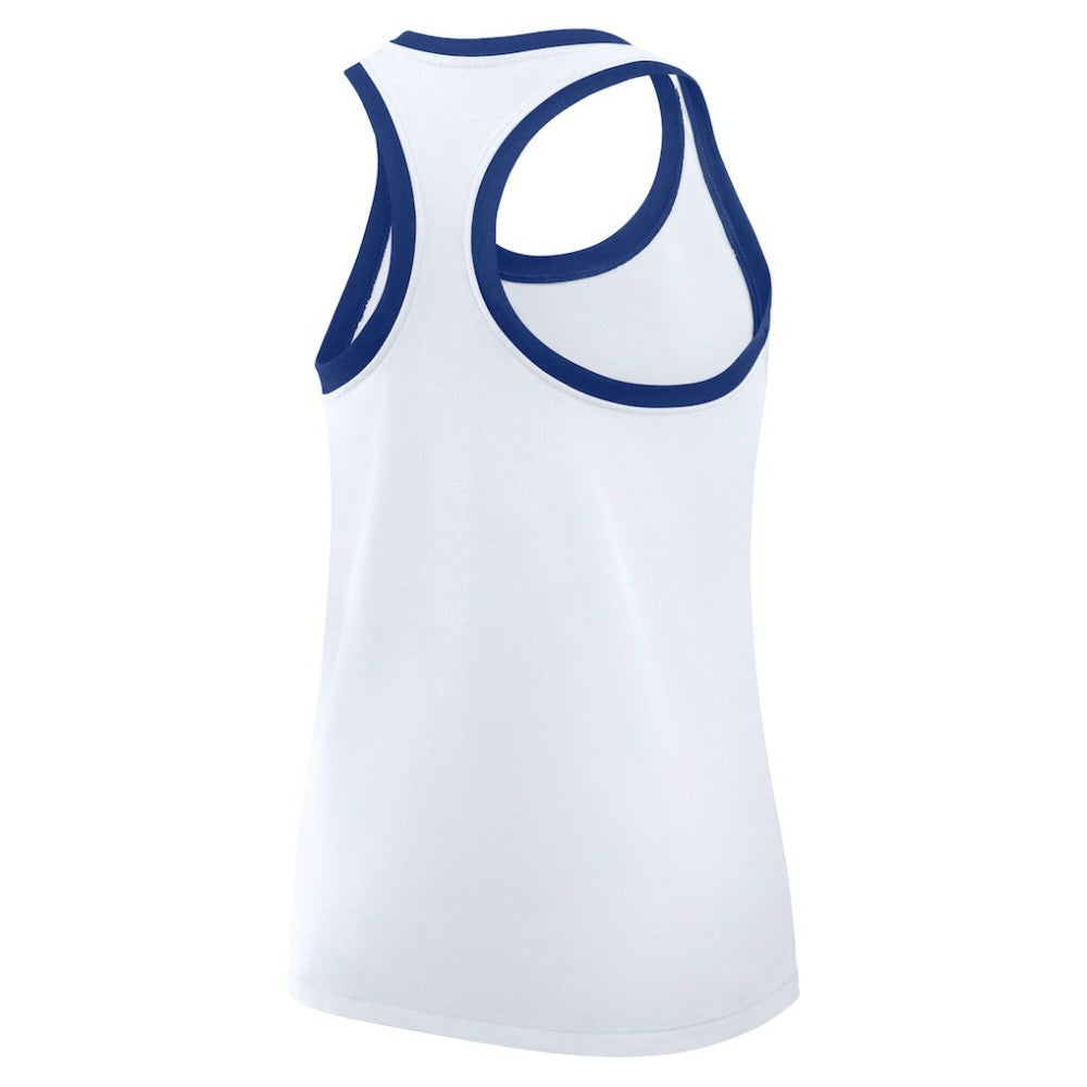 Los Angeles Dodgers Nike Women's Tri-Blend Dri-FIT Racerback Tank Top - MLB