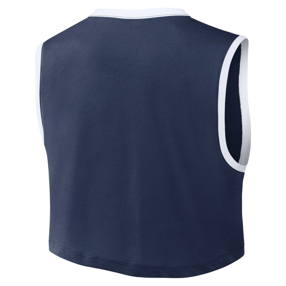 Atlanta Braves Nike Women's Primetime Loose Dri-FIT Cropped Tank Top - MLB