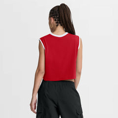 Philadelphia Phillies Nike Women's Primetime Loose Dri-FIT Cropped Tank Top - MLB